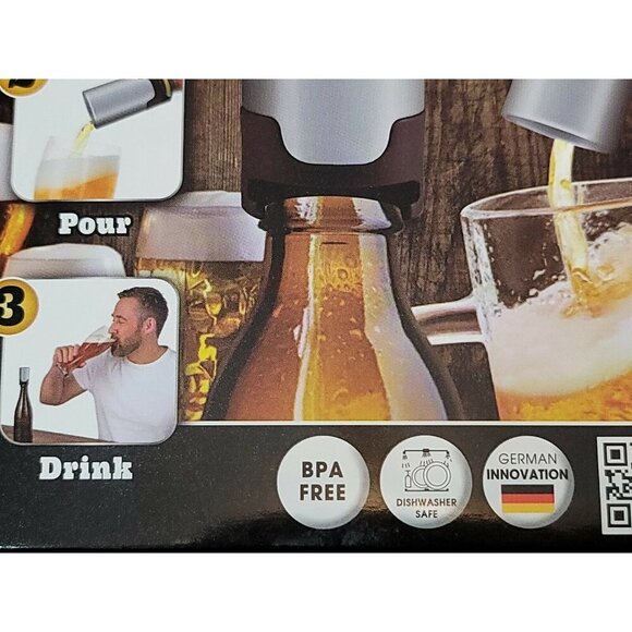 Tap Pro Turn Bottled Beer Into Draft Instantly NEW As Seen On TV SEALED NIB Dad - Picture 2 of 5